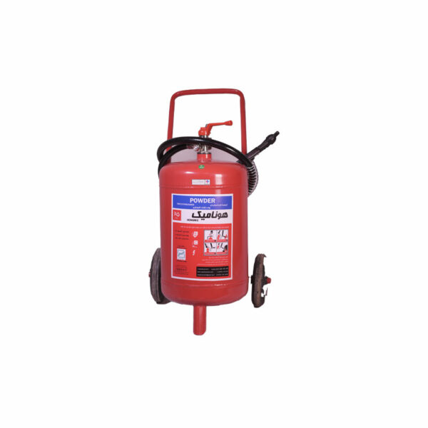 کپسول آتش نشانی 25 کیلویی پودر و گاز BC هونامیک