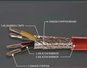 کابل نسوز سیلیکونی قلع اندود فویل و شیلد آگر کابل AGER CABLE