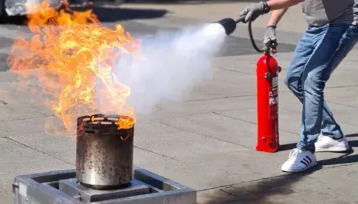 کپسول آتش نشانی CO2