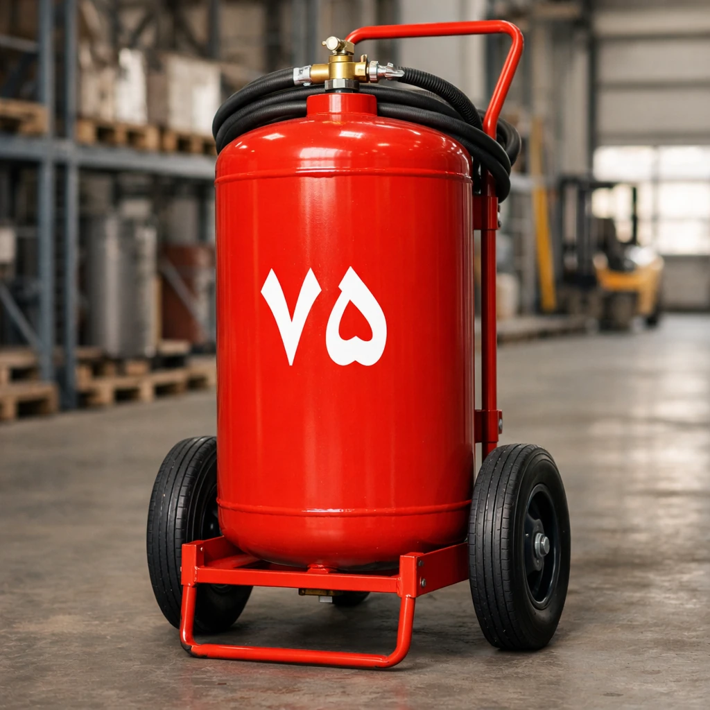 کپسول 75 کیلویی پودر و گاز