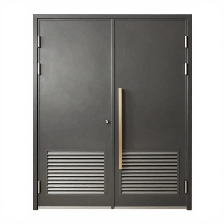 درب ضد حریق یک و نیم لنگه و دو لنگه