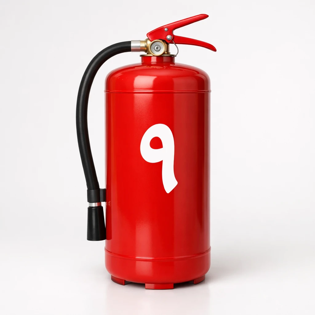 کپسول 9 کیلویی پودر و گاز