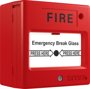 شستی اعلام حریق زیتکس ZITEX