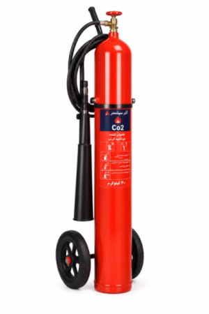 کپسول آتش نشانی co2 آذر سیلندر AZAR CYLINDER